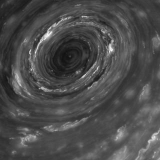 Saturn's North Pole Vortex
