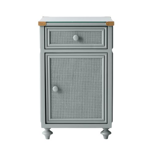 Williams-Sonoma, Sylvie Cane 1-Drawer Cabinet Nightstand