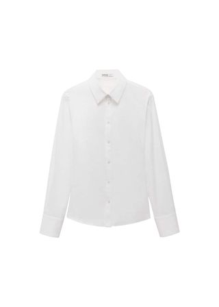 Fitted cotton shirt