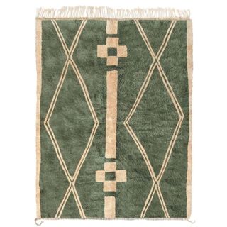 Green Moroccan Rug, Emerald Green Rug , Modern Beni Ouarain Rug, Azilal Green Rug , Green Leaf Rug, Custom Made Order , Berber Teppich - Etsy Uk