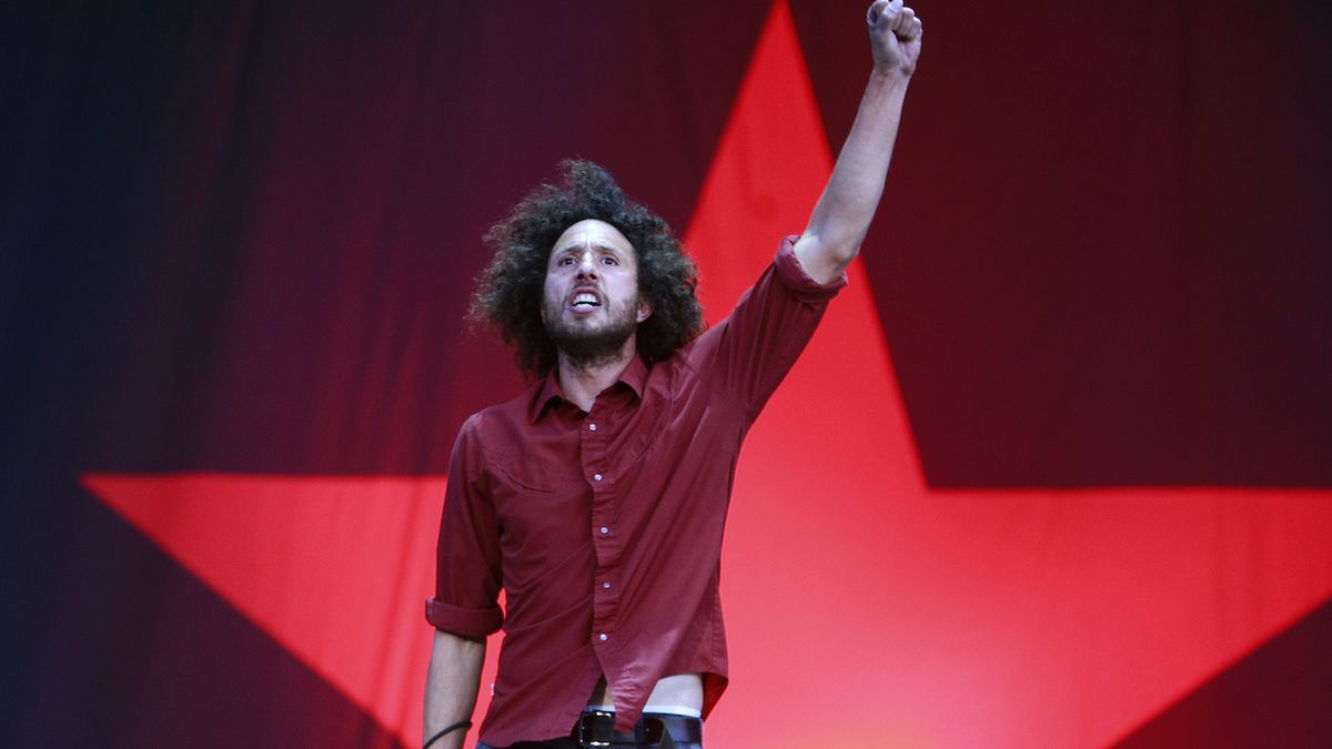 Zack De La Rocha at Download, 2010