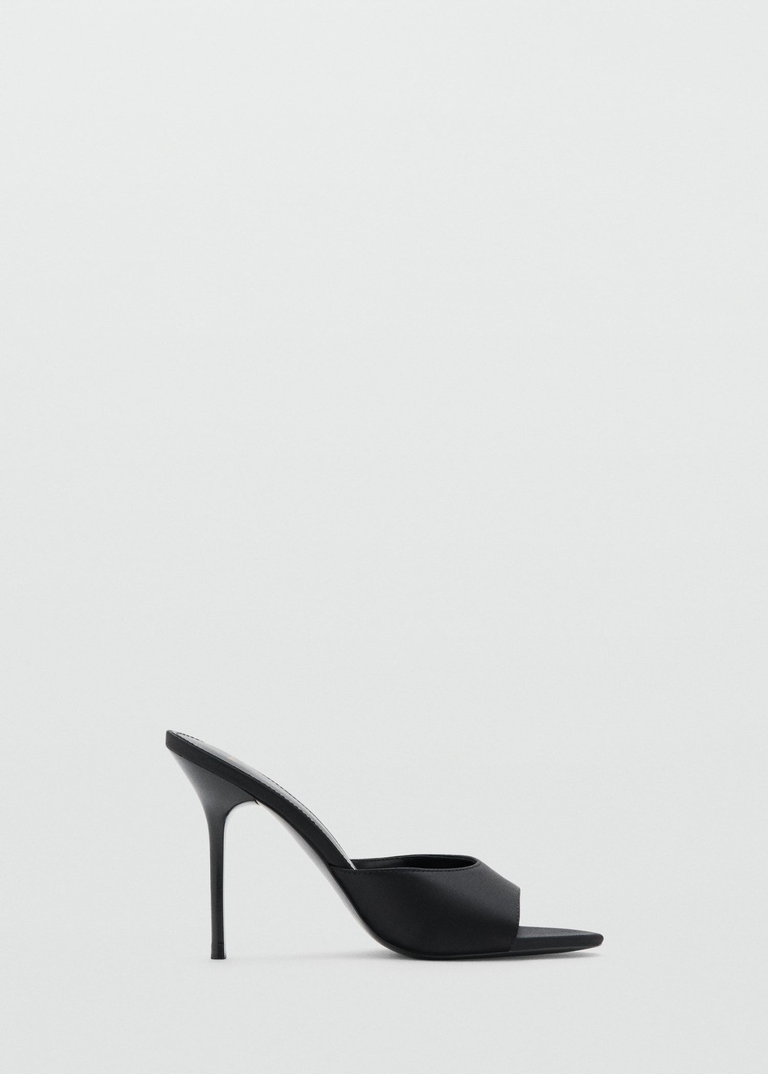 Satin High-Heeled Sandal - Women | Mango Usa