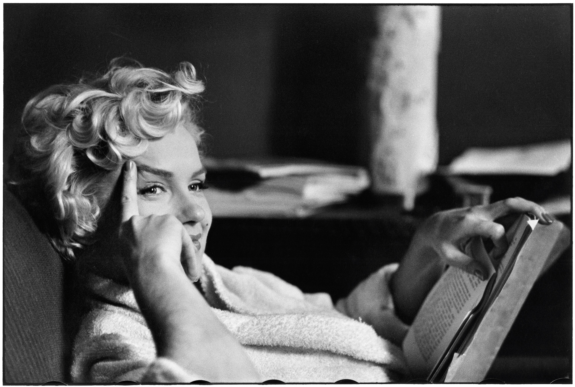 American actress Marilyn Monroe, New York, 1954.
