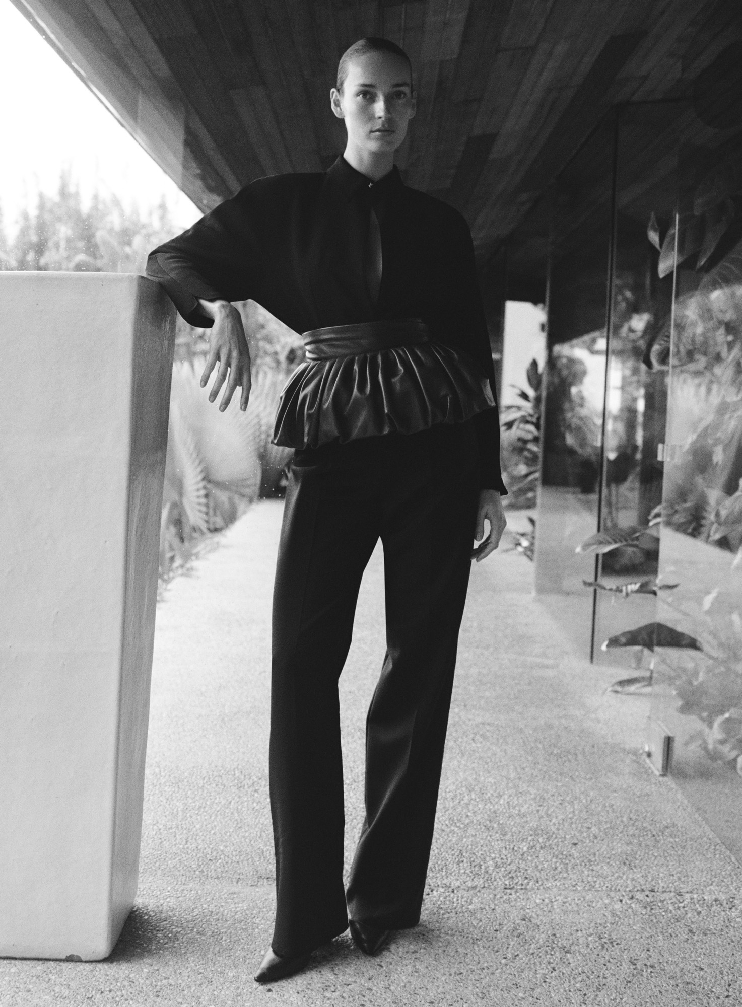 Pre-Fall 2026 Fashion Photographed in John Lautner House Los Angeles