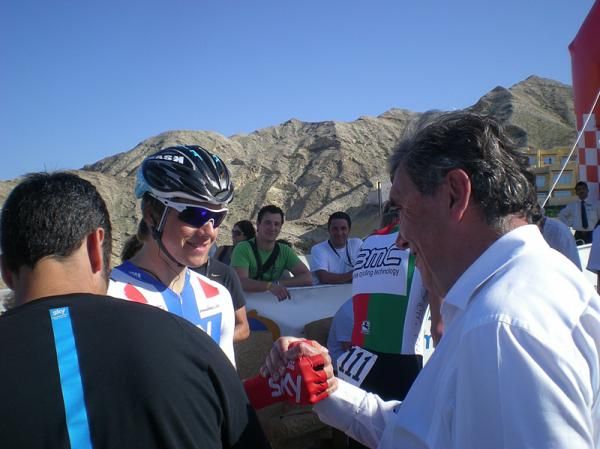 Eddy Merckx and Edvald Boasson Hagen