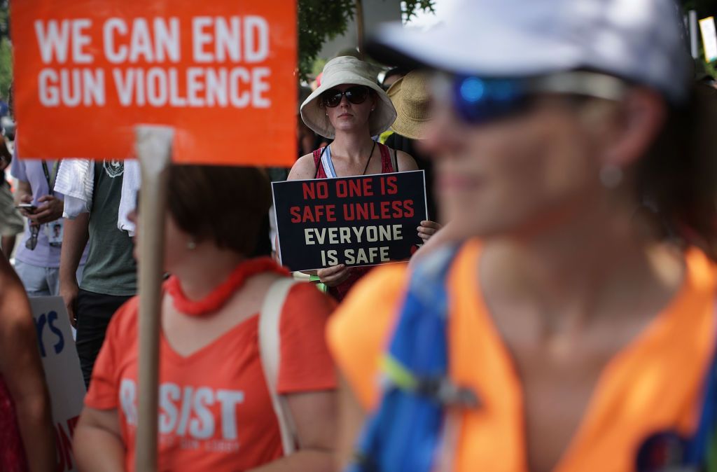 Gun Control protest.