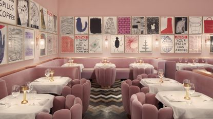 Interior designed restaurants, London