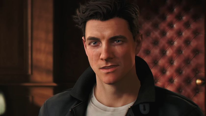 James Bond giving a cocky grin.