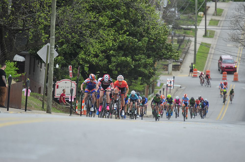 Sara Bergen (Rally) en route to a sprint win