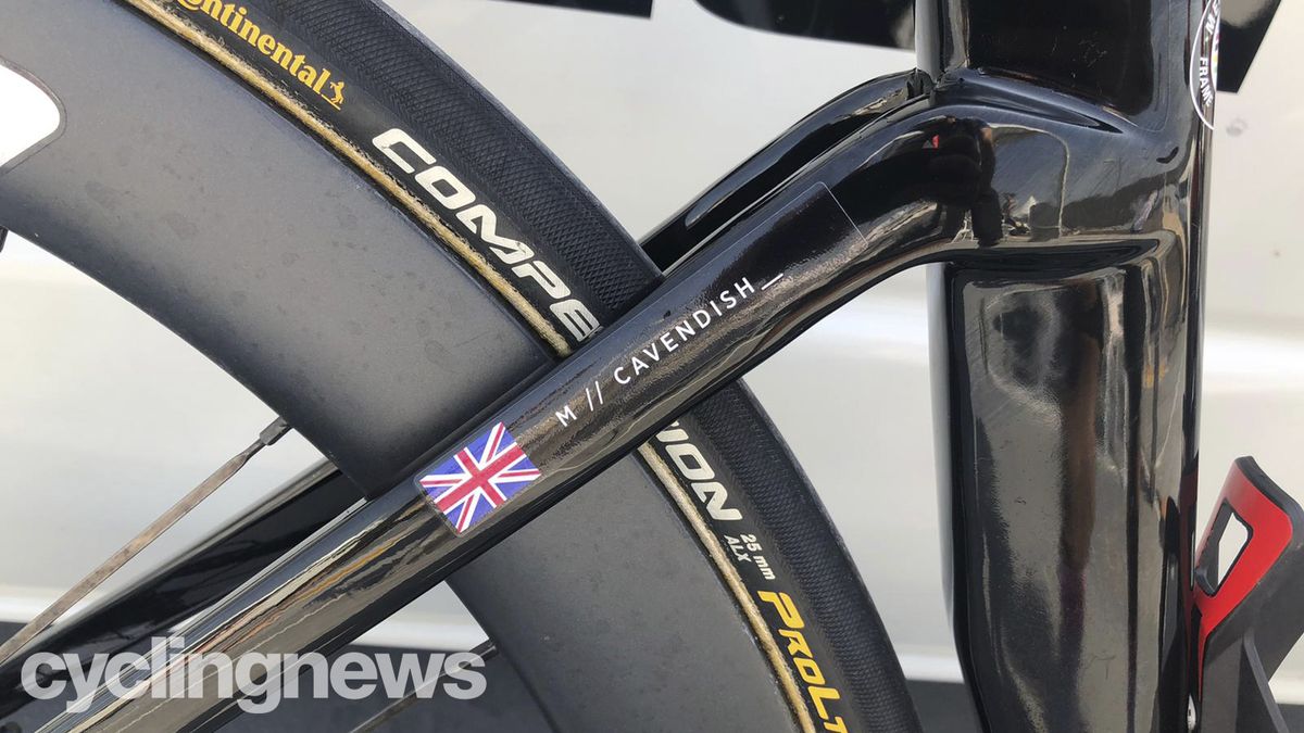 Mark Cavendish's Merida Reacto