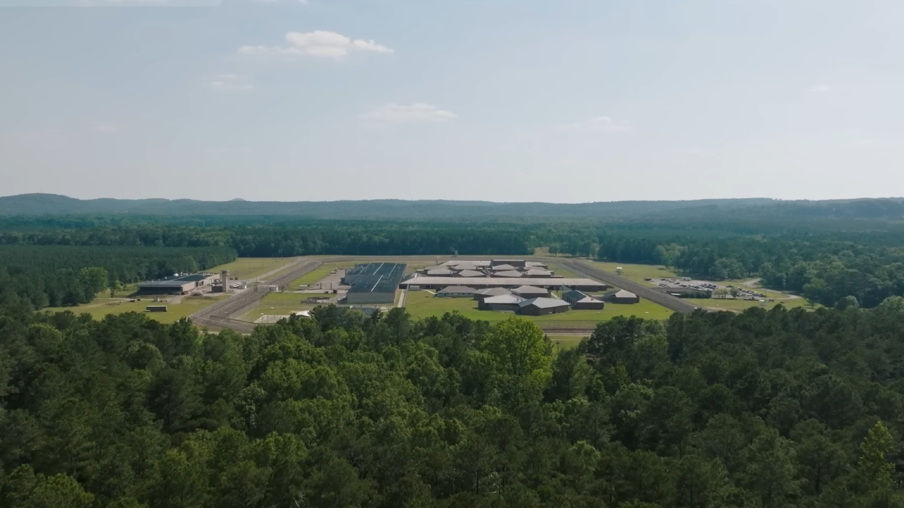 A prison in The Alabama Solution