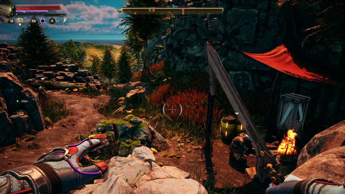 Screenshot of The Outer Worlds Spacer's Choice Edition.