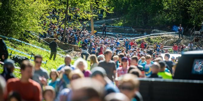 Lots of spectators came out in Albstadt