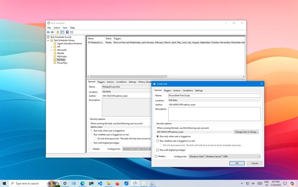 How To Create An Automated Task Using Task Scheduler On Windows 10 ...