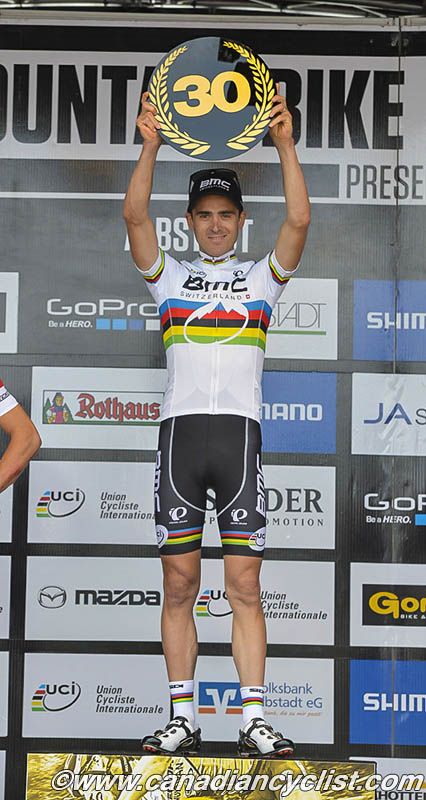 Julien Absalon (BMC Mountainbike Racing Team) claimed bhis 30th World Cup win