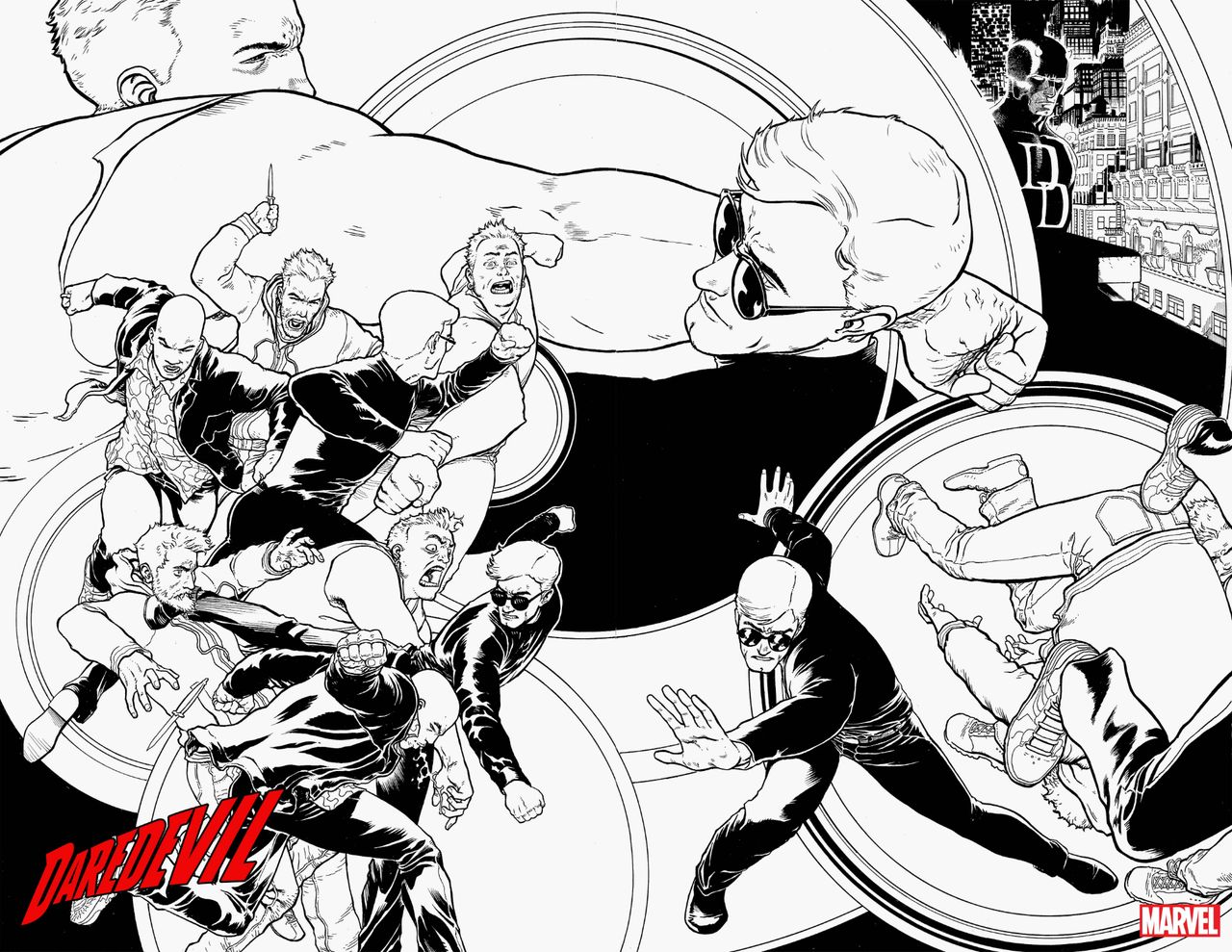 Daredevil #1 interior art
