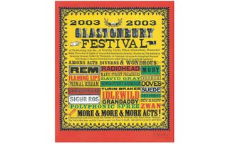 Glastonbury Festival poster design