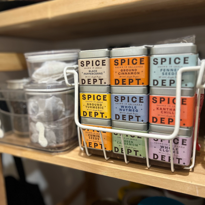 Using the Spice Dept kit to reorganise my pantry