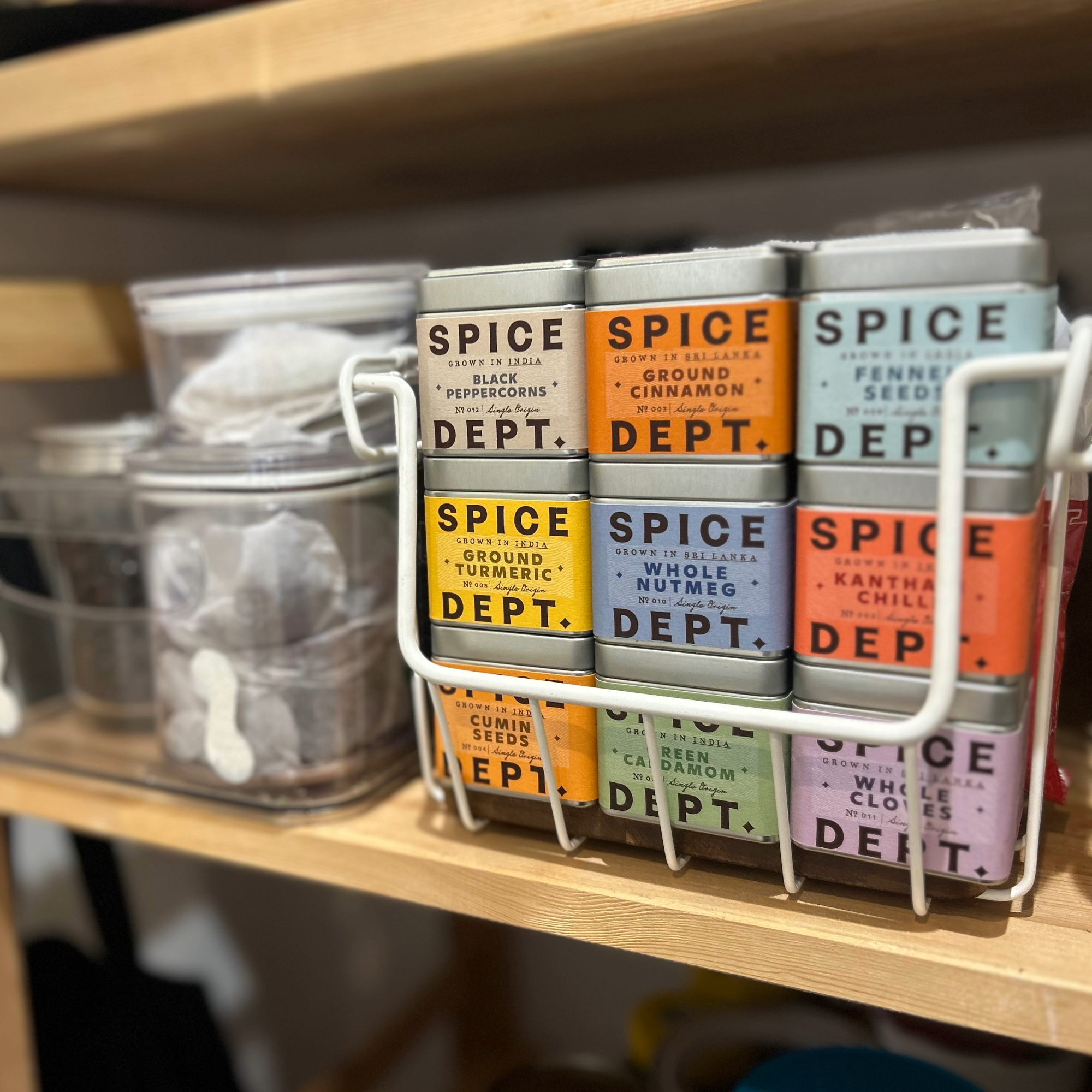 Using the Spice Dept kit to reorganise my pantry
