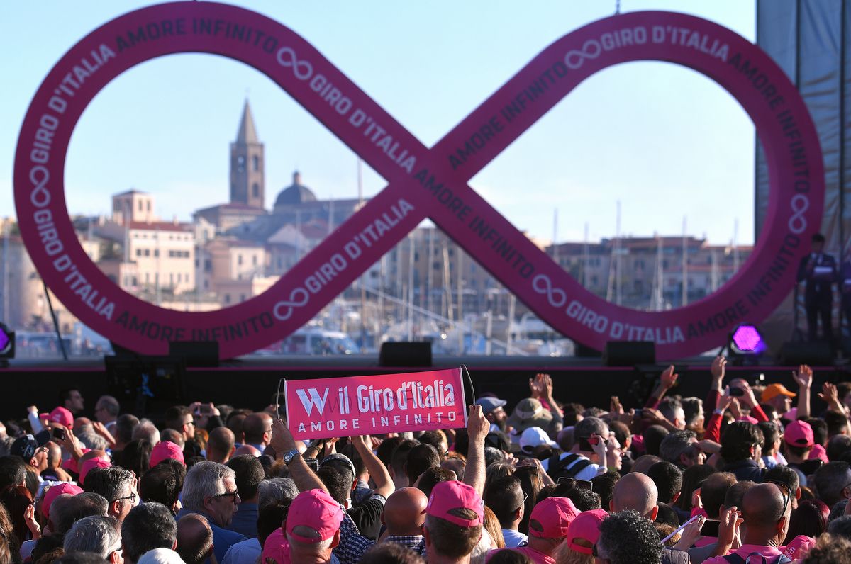 'Amore Infinito' is the catchphrase of the Giro 100
