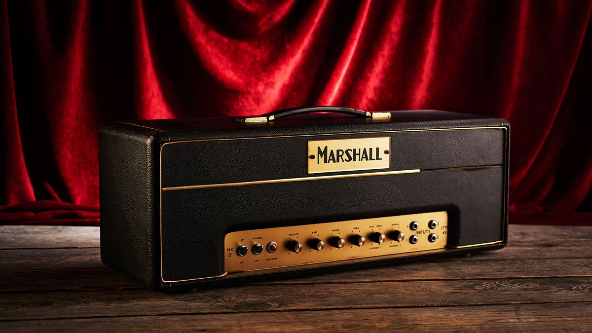 A vintage 1965 Marshall JTM45 MkII