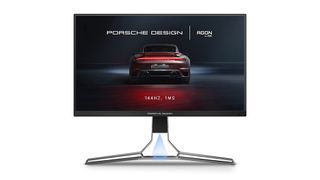 Productv shot of AOC Porsche Design Agon PRO PD32M, one of the best monitors for PS5