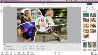 Screenshot of Adobe Photoshop Elements 2023 photo editing software