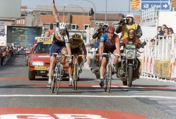 Richard had his best year in 1996. In August he won the Olympic road race