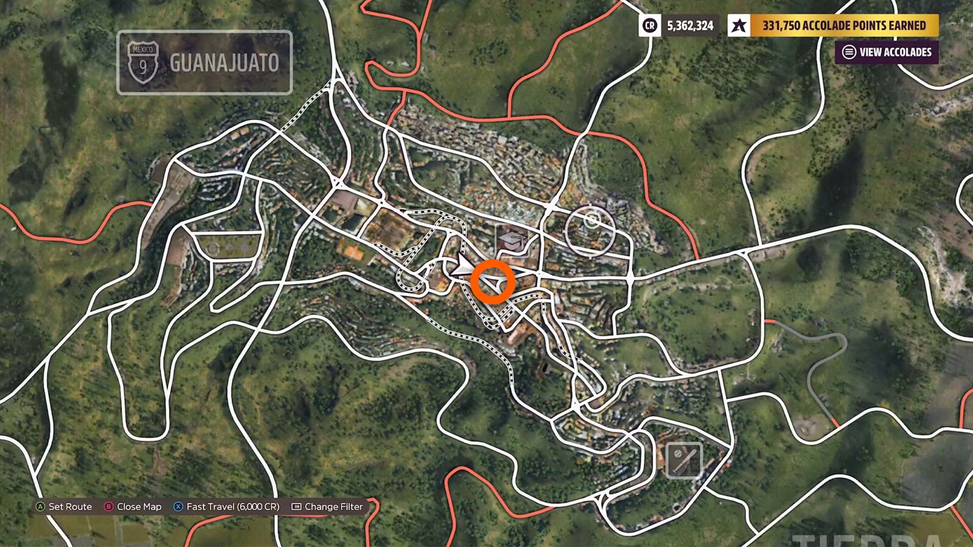 Forza Horizon 5 2021 holiday accolades guanajuato giant christmas tree map