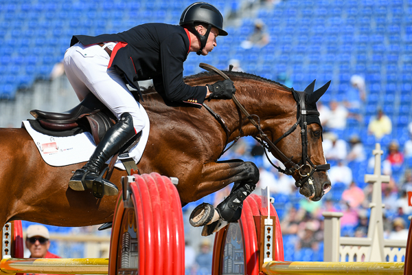 WEG showjumping speed William Whitaker