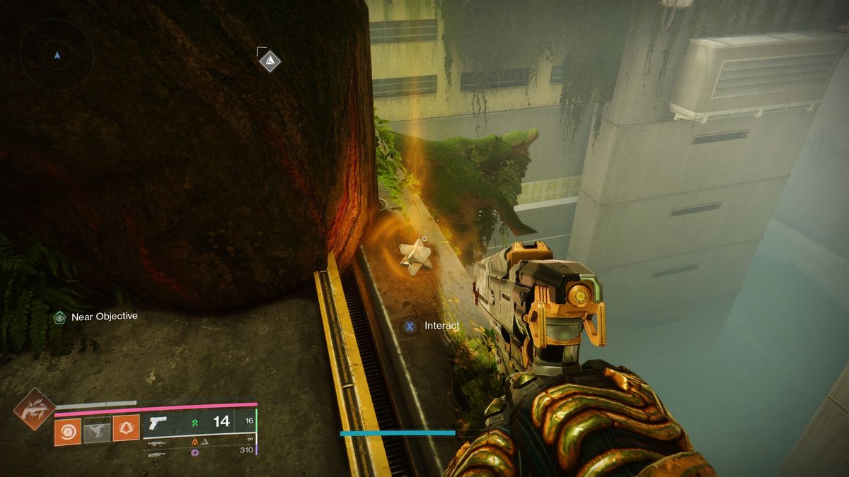 Destiny 2 lost ghost in The Forgotten Deep boss room