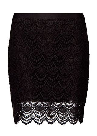 Mango lace miniskirt, £59.99