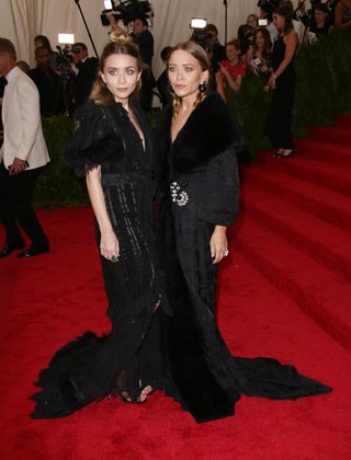 Mary Kate & Ashley Olsen At The Met Gala 2015