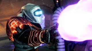 Destiny 2 Titan wearing Edge of Fate armor