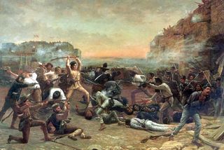 The Battle of the Alamo in 1836 – a siege of fewer than 200 Texian defenders by almost 2000 Mexican soldiers – was a defining moment in the history of Texas.