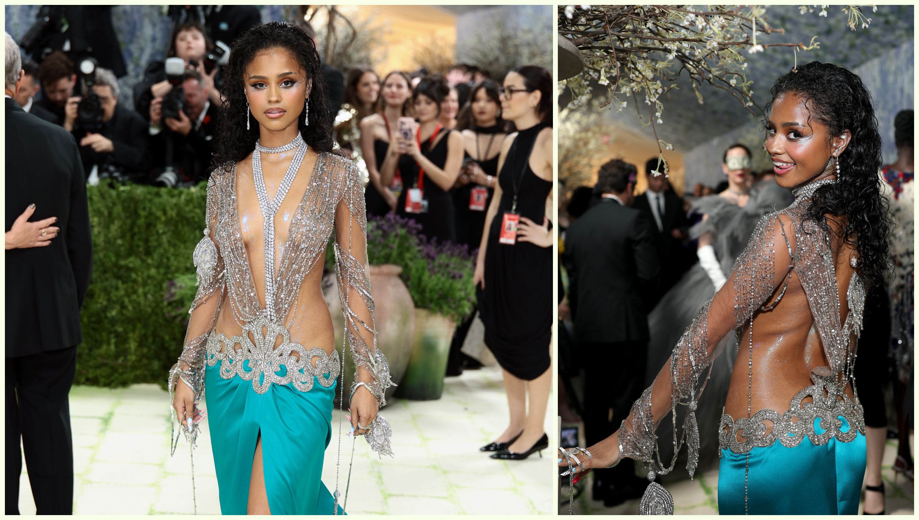 Tyla attends the 2026 Met Gala celebrating "Costume Art" at the Metropolitan Museum of Art on May 04, 2026 in New York City.