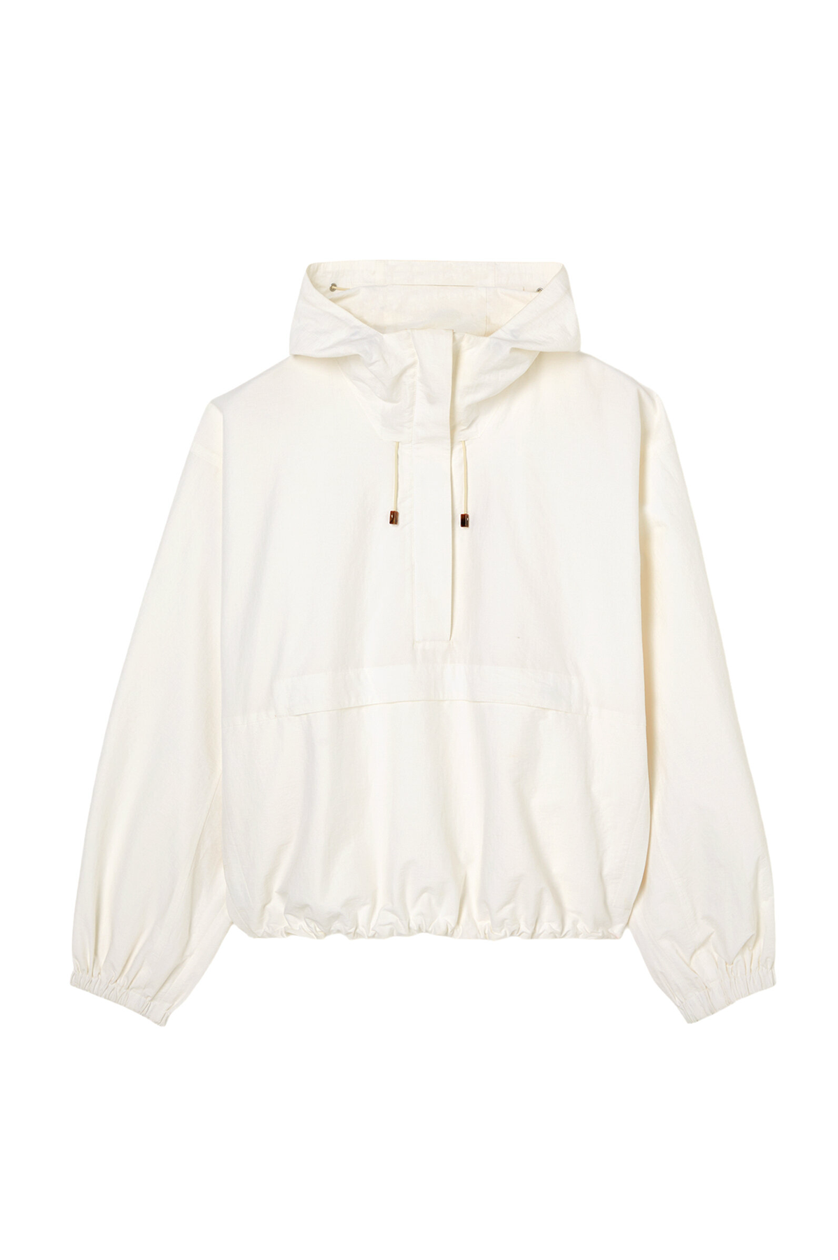 Textured Cotton-Blend Anorak