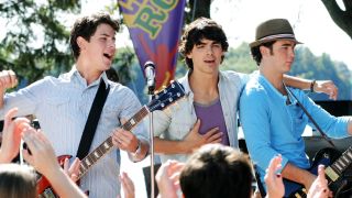 Kevin, Nick, And Joe Jonas in Camp Rock