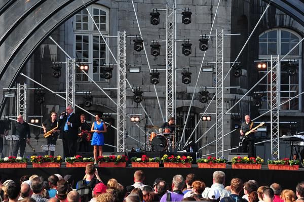 The set in Li&egrave;ge was a gigantic wheel