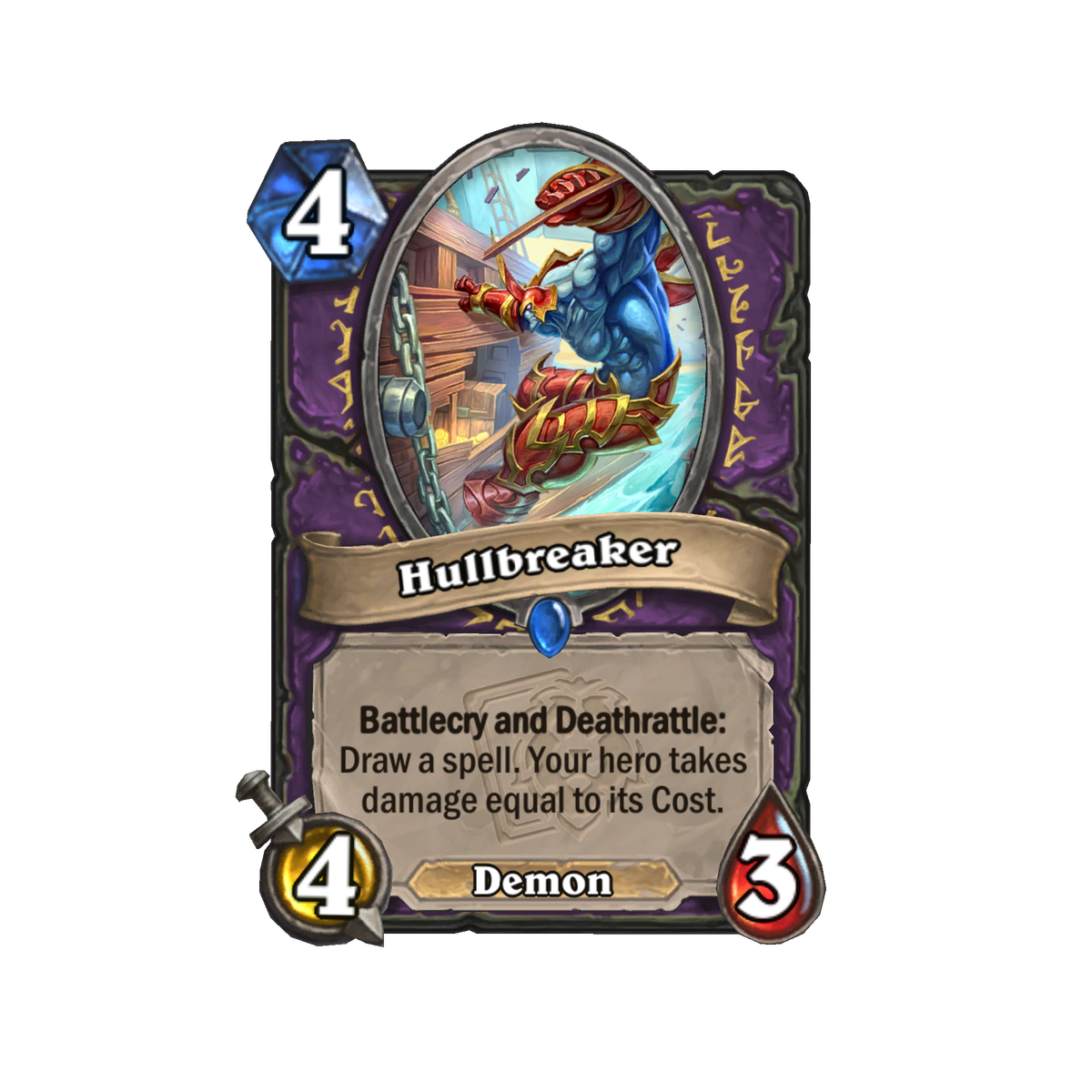 Cards from Hearthstone's The Deadmines set.