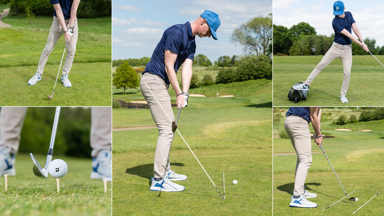 5 Best Ball Striking Drills demonstrated by Golf Monthly Top 50 Coach Ged Walters