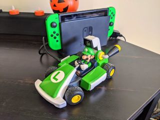 Mario Kart Live Luigi Charging With Switch Dock