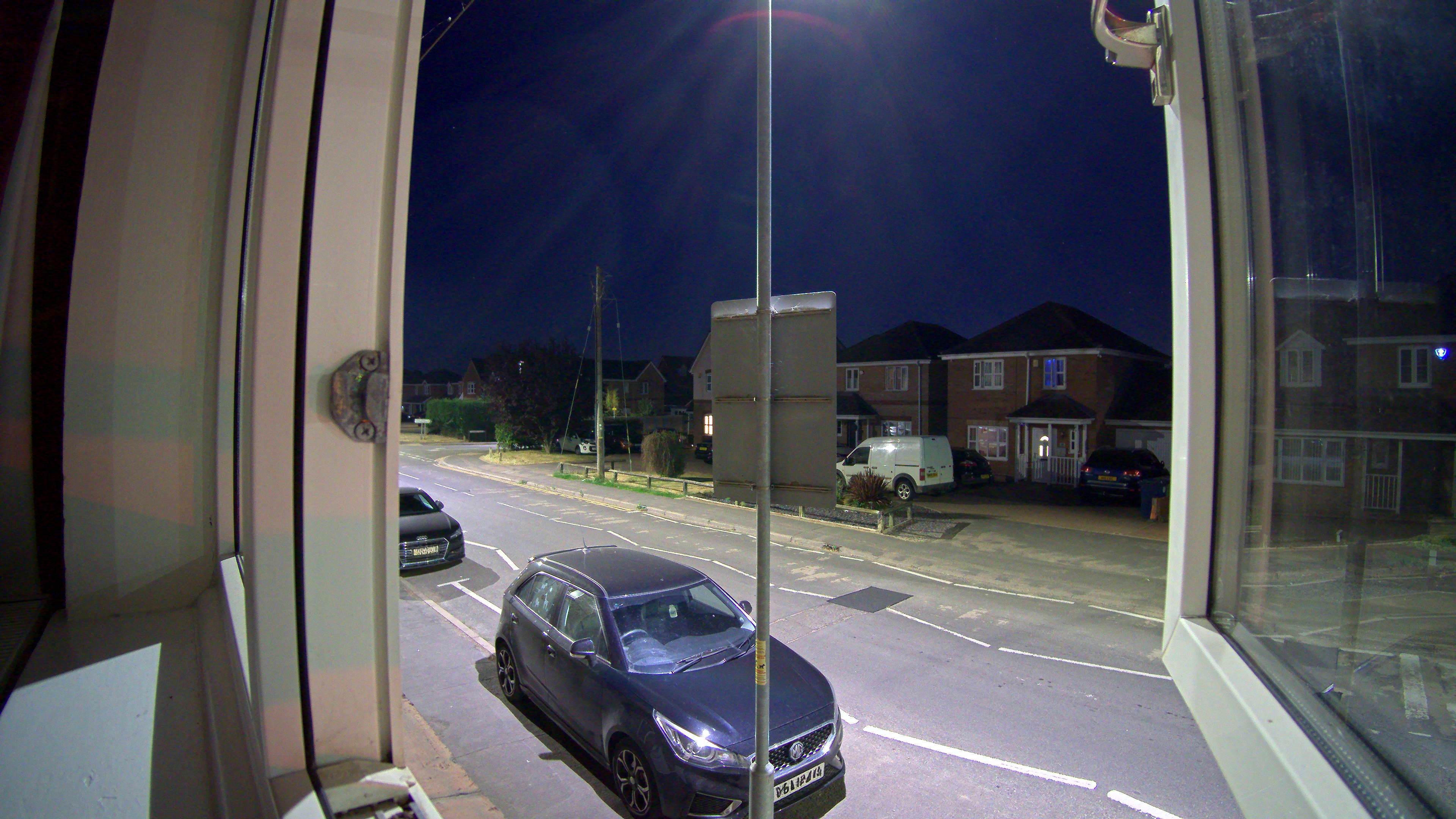 4K grab from night footage shot with the Brinno TLC5000 Timelapse Camera
