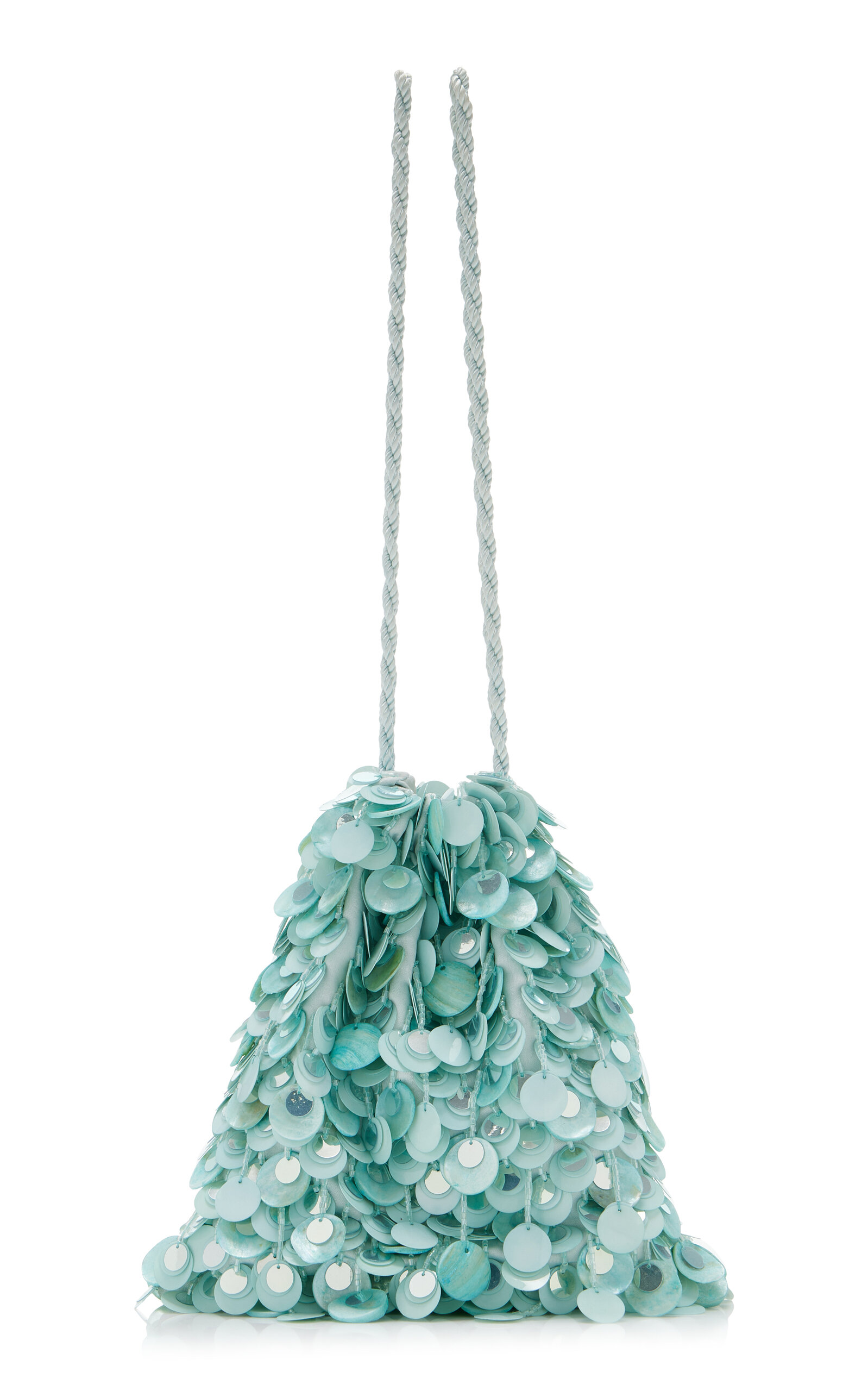 Gala Sequined Mother of Pearl Bag