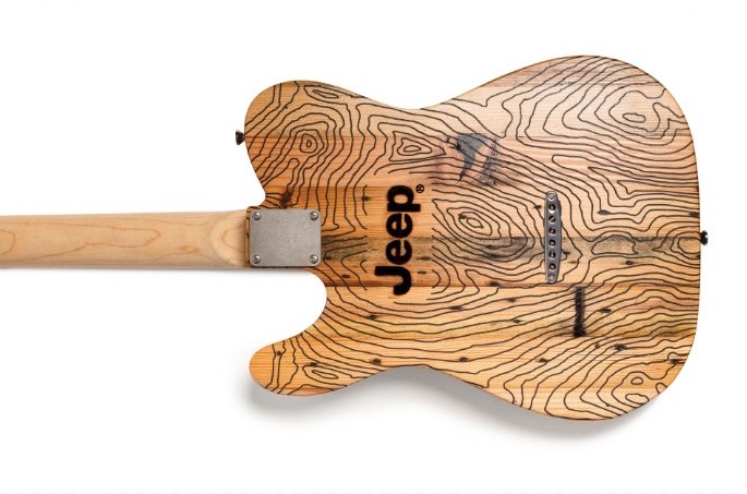 Jeep's new Wallace Detroit-made guitar
