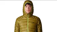 Mountain Hardwear Ghost Whisperer Hooded Down Jacket:$359.99 $180 at BackcountrySave $180