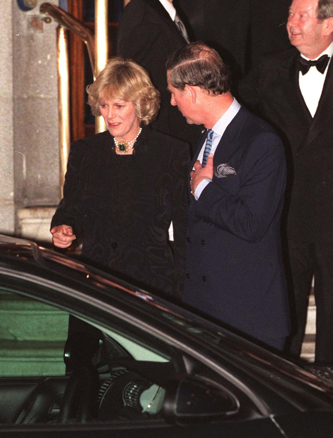 Queen Camilla and King Charles at the Ritz in London in 1999