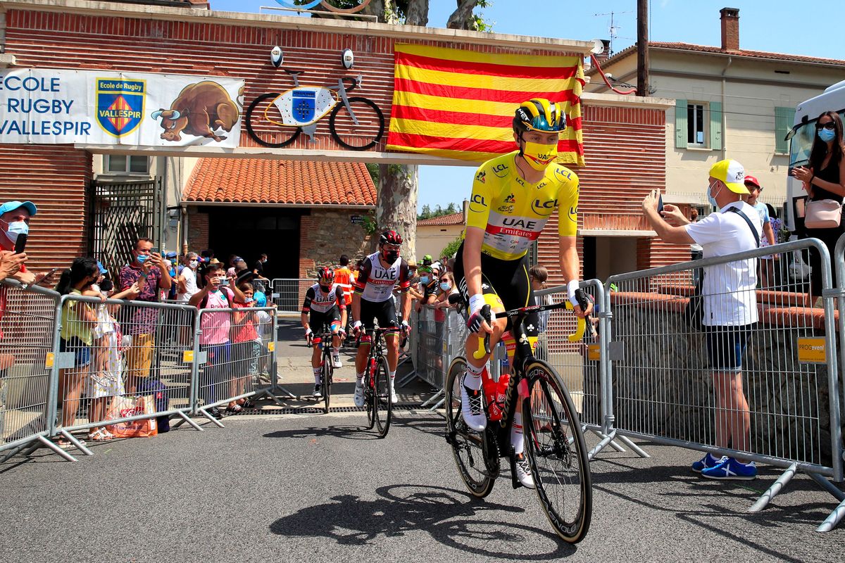 Tour de France 2021 108th Edition 15th stage Ceret Andorra La Vella 1913 km 11072021 Tadej Pogacar SLO UAE Team Emirates photo Luca BettiniBettiniPhoto2021