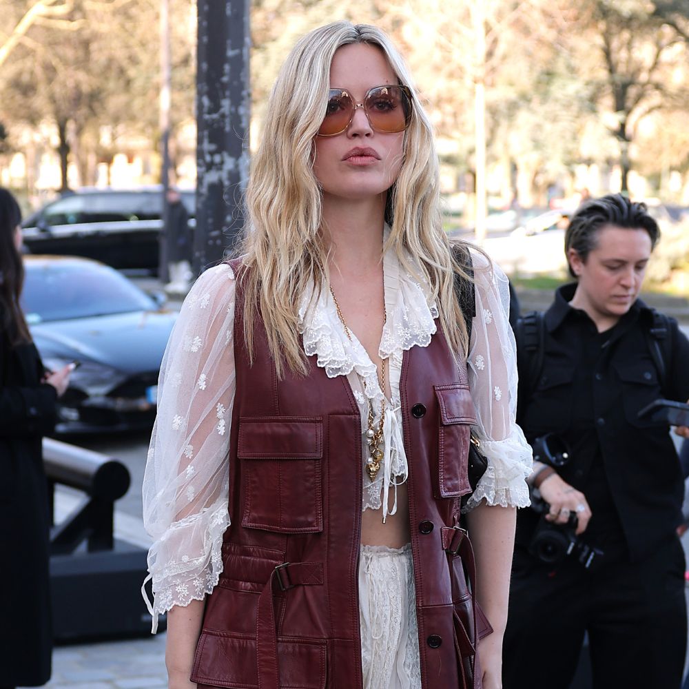 The Surprising Spring Trouser Trend Every Celebrity Wore to Chloé's Show in Paris