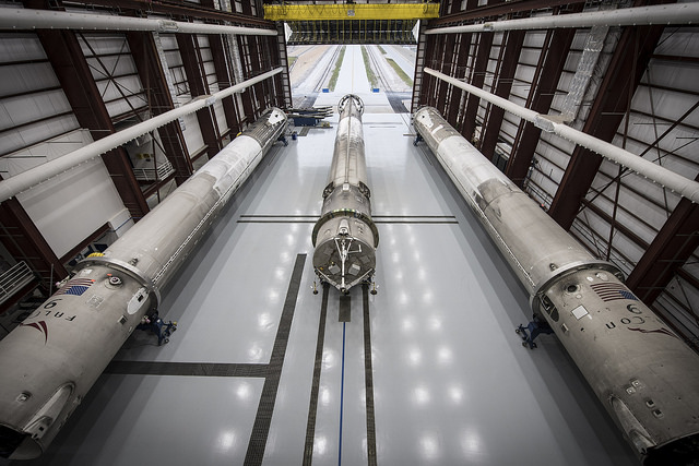 SpaceX&#039;s 3 Landed Rockets in the Hangar: 1